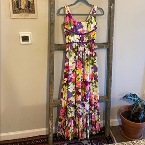 VTG Waisted Maxi Dress